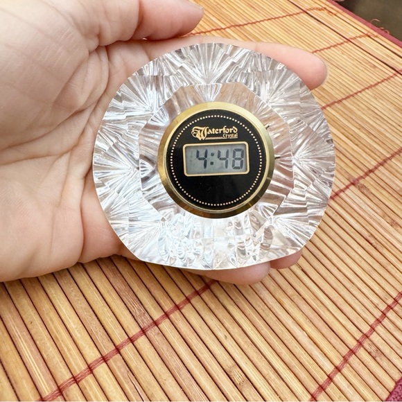 Digital Clock Lismore by WATERFORD CRYSTAL - Picture 10 of 16